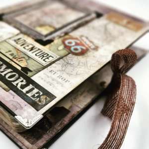 Vintage Travel Scrapbook