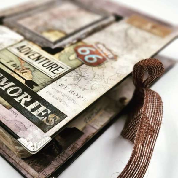 Vintage Travel Scrapbook