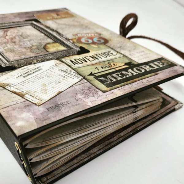 Vintage Travel Scrapbook