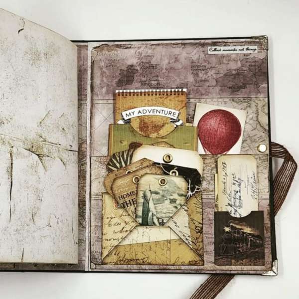 Vintage Travel Scrapbook