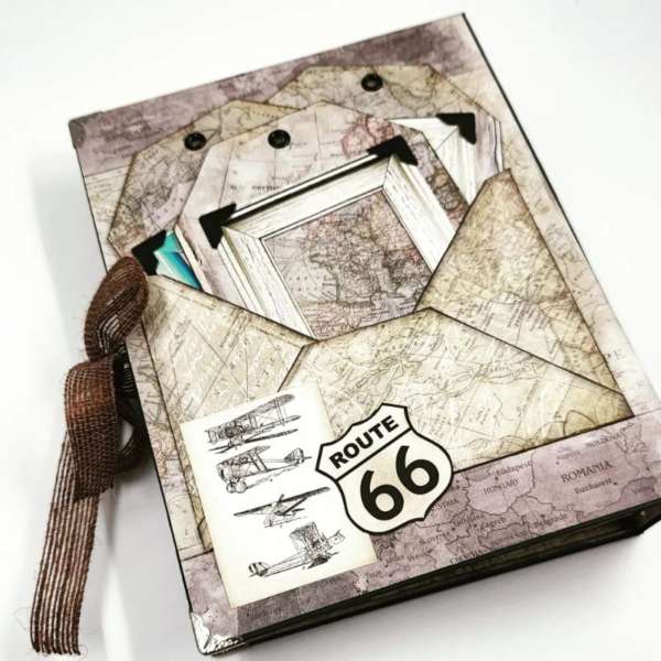 Vintage Travel Scrapbook