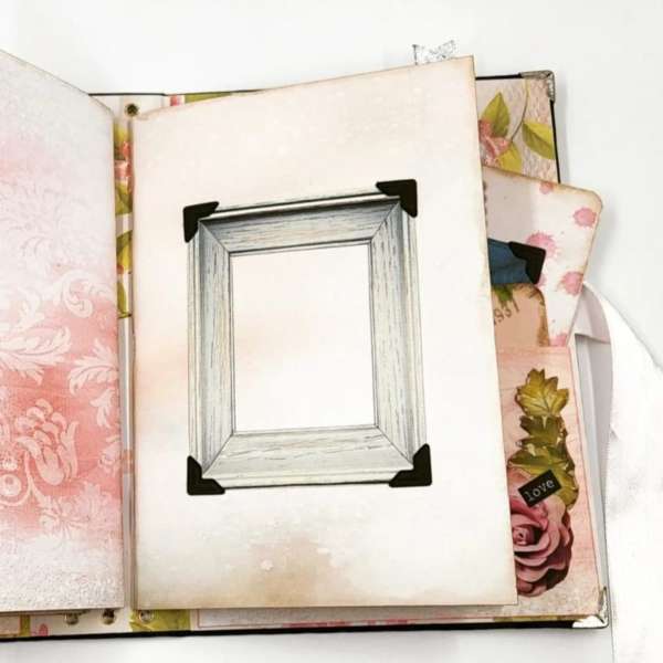 Vintage Floral Scrapbook