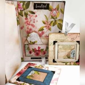 Vintage Floral Scrapbook