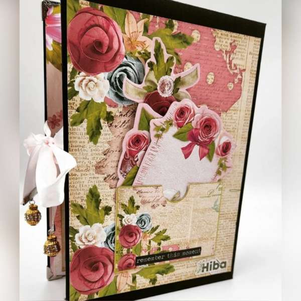 Vintage Floral Scrapbook