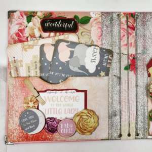Baby Girl Memory Scrapbook