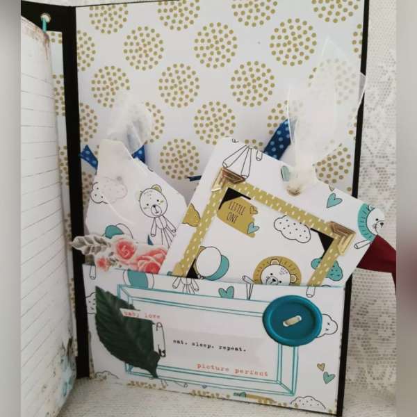 Baby Boy Memory Scrapbook