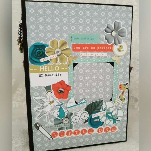 Baby Boy Memory Scrapbook