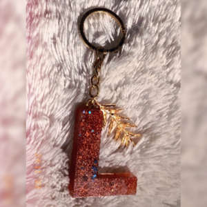 Alphabet keychain - L