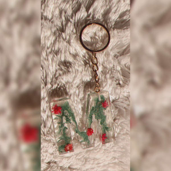 Alphabet Keychain - M