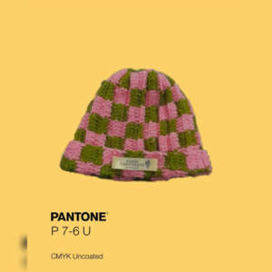 Checkered Beanie