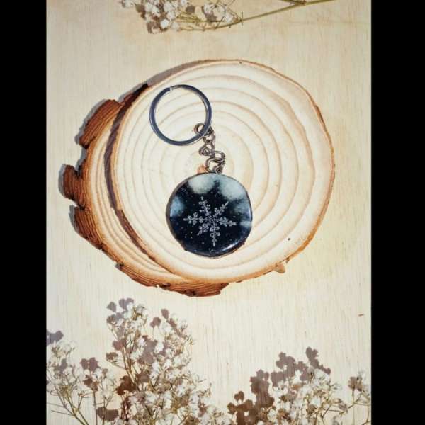 The First Flake Keychain