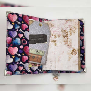 Mini Faux Leather Journal - Pink
