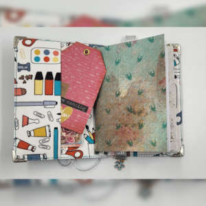 Mini Faux Leather Journal - Teal