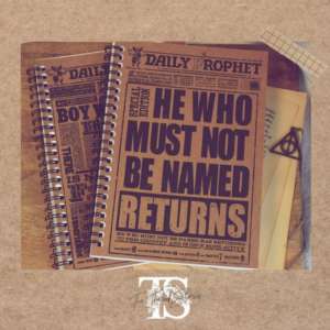Printed kraft notebook