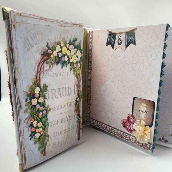 Wedding Themed Scrapbook