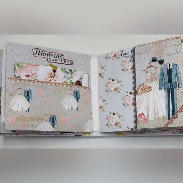 Wedding Themed Scrapbook