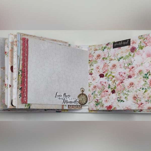 Wedding Themed Scrapbook