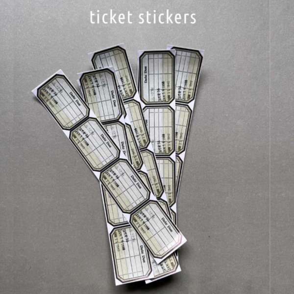 Journaling stickers