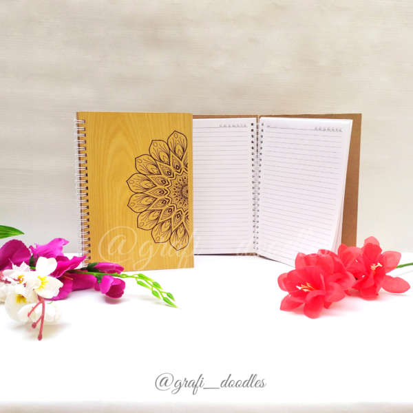 Wooden Diary by Grafi Doodles