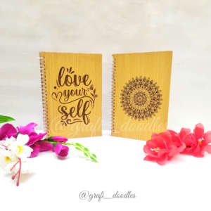 Wooden Diary by Grafi Doodles