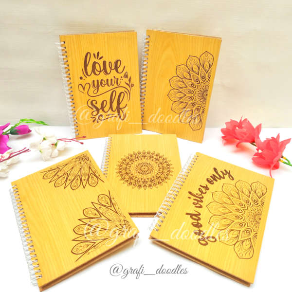 Wooden Diary by Grafi Doodles