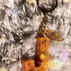 Alphabet Keychain - J