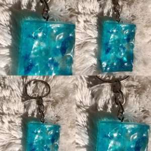 Resin Water Block Keychain