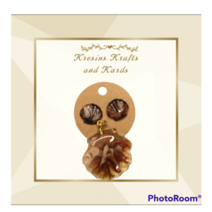 Seashell Tops And Pendant Set