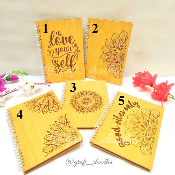 Wooden Diary by Grafi Doodles