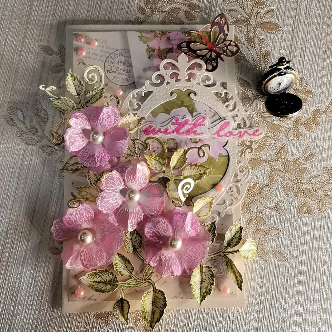 Handmade With Love Card