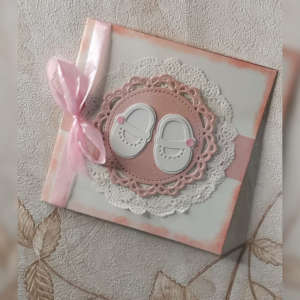 Handmade Baby Welcome Card