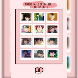 Anime Male Characters (Slice of Life)