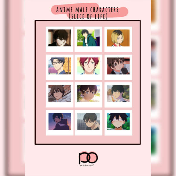 Anime Male Characters (Slice of Life)