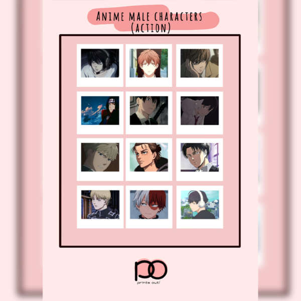Anime Male Characters (Action)