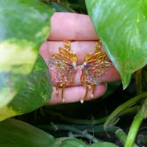 3D Pixie Earrings