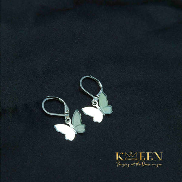 Butterfly Earrings Silver