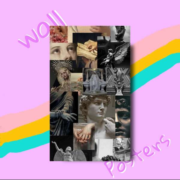 Aesthetic Collage Wall Poster