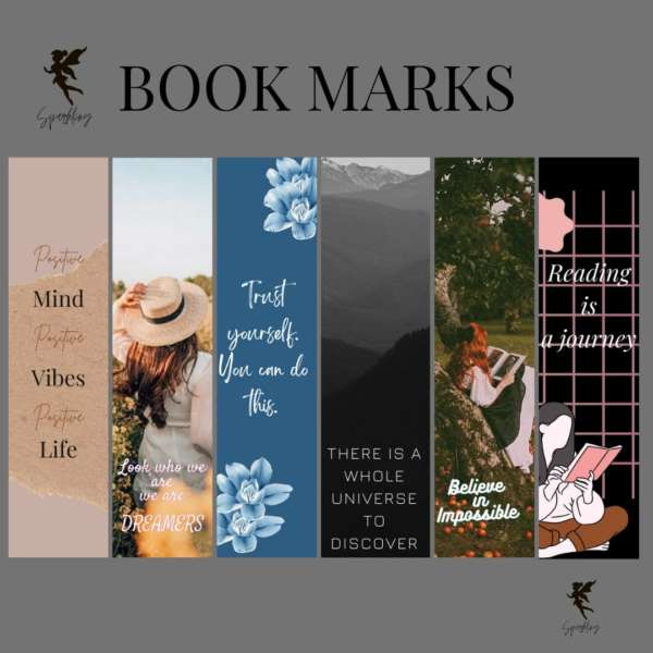 Aesthetic Bookmarks