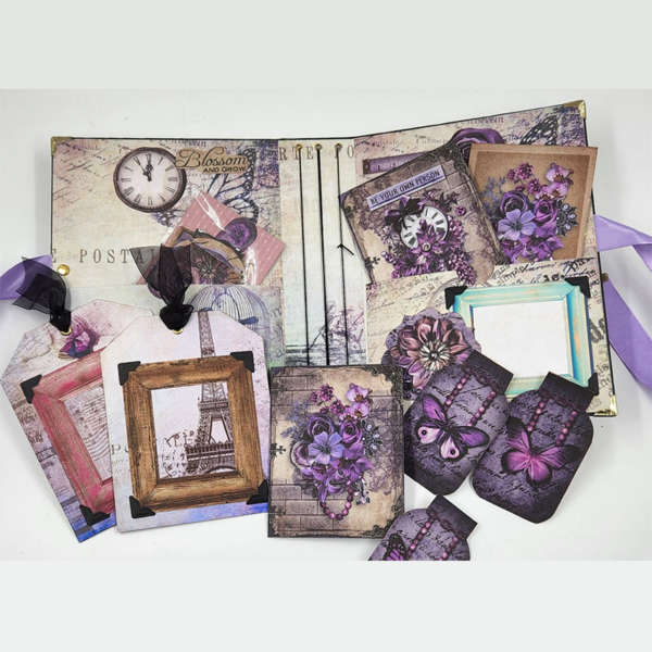 Lavender Magic Scrapbook
