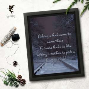 Winter Quotes Aesthetic Frames