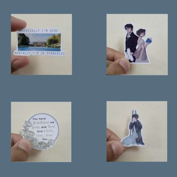 Pride And Prejudice Sticker Pack