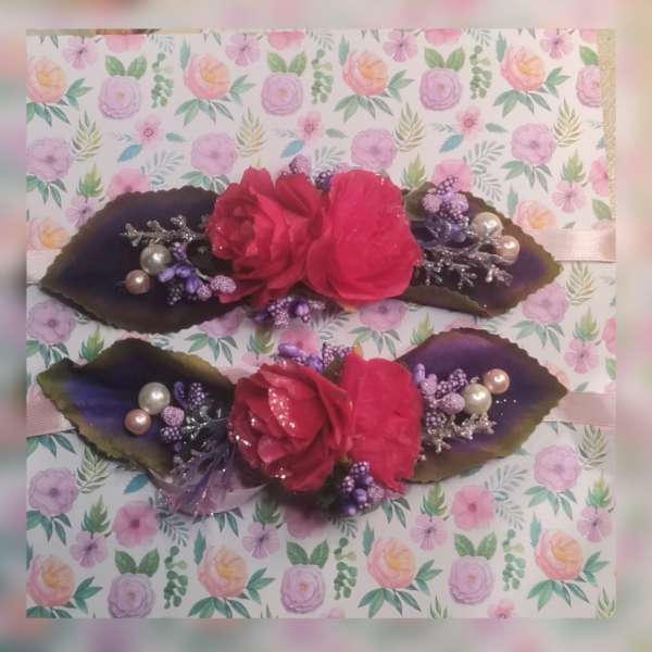 Red Artificial Flowers Gajray