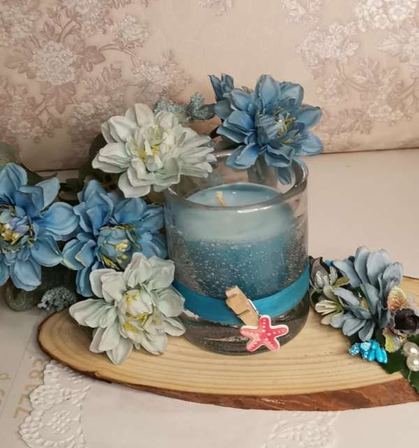 Water Theme Candle