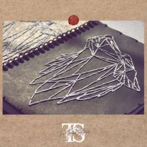 Dauntless Hand Embroidered Notebook