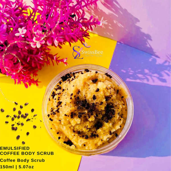 Emulsified Body Sugar Scrub Coffee