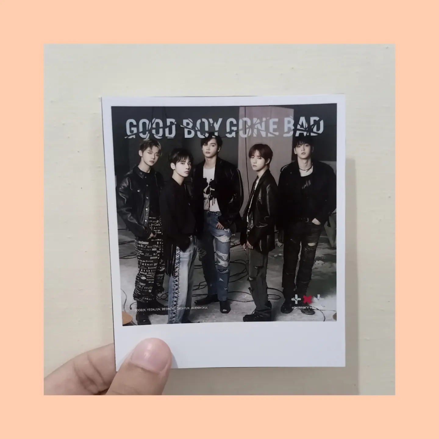 TomorrowXTogether Good Boy Gone Bad Polaroid