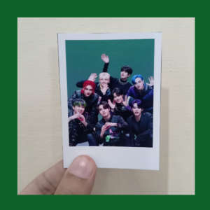 Stray Kids Maniac Polaroid - White