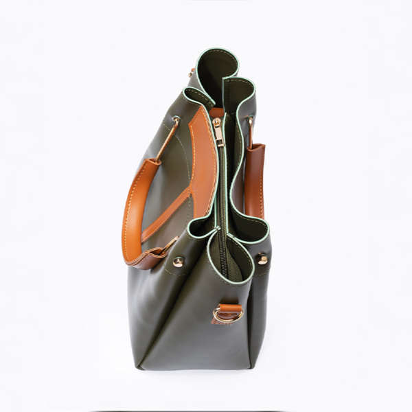 Bloom Closet – Green 3 Pieces Handbag