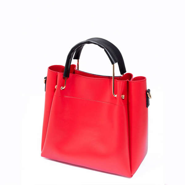 Bloom Closet – Red 3 Pieces Handbag
