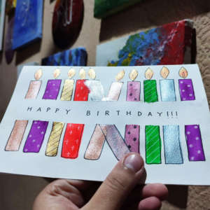 Birthday Candles Card